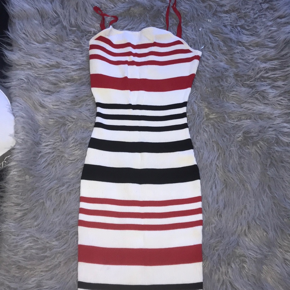 striped dress